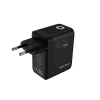 Mobile Origin PW20 65 W GaN sieťová nabíjačka s displejom, 2× USB-C a USB-A, čierna thumbnail