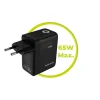 Mobile Origin PW20 65 W GaN sieťová nabíjačka s displejom, 2× USB-C a USB-A, čierna thumbnail