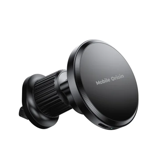Mobile Origin CA3 MagSafe kompatibilná bezdrôtová nabíjačka do auta, čierna - 7