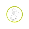 Mobile Origin Airtag Loop Case Holder A1, biely thumbnail