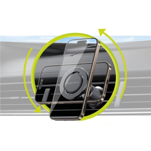 Mobile Origin CA9 magnetický držiak na telefón do auta do ventilačnej mriežky, čierny - 4