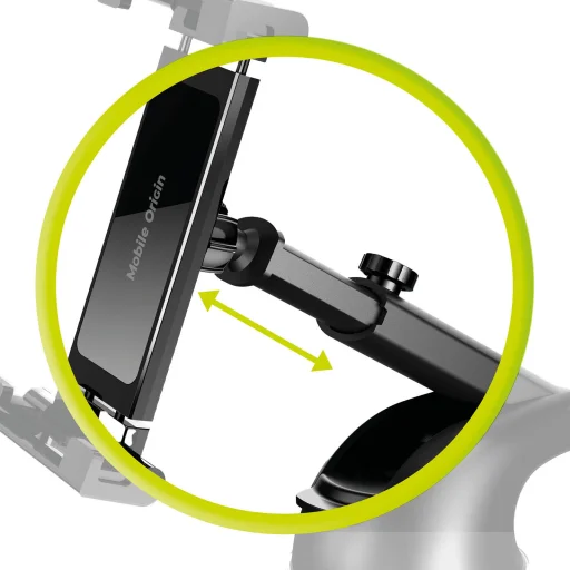 Mobile Origin MO6 držiak na tablet a telefón do auta, čierny - 10