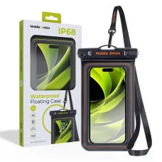 Mobile Origin vodotesné, plávajúce puzdro 6,8", čierne/oranžové