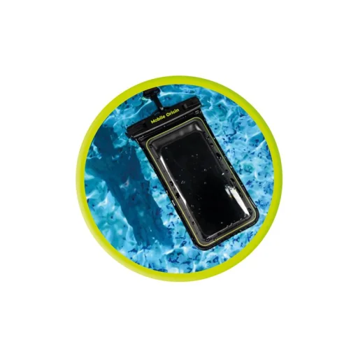 Mobile Origin vodotesné, plávajúce puzdro 6,8", čierne/oranžové - 3