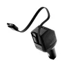Mobile Origin CA22 90W autonabíjačka s konektormi USB-C a USB-A, 2 ks USB-C káblov, čierna thumbnail