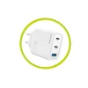 Mobile Origin GaN 40W sieťová nabíjačka MO13 biela, 1 USB-A a 2 USB-C thumbnail