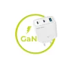 Mobile Origin GaN 40W fali töltő MO13 fehér, 1 USB-A és 2 USB-C thumbnail