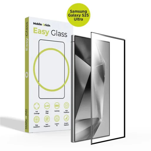 Mobile Origin EasyGlass ochranné sklo pre Samsung Galaxy S25 Ultra - 1