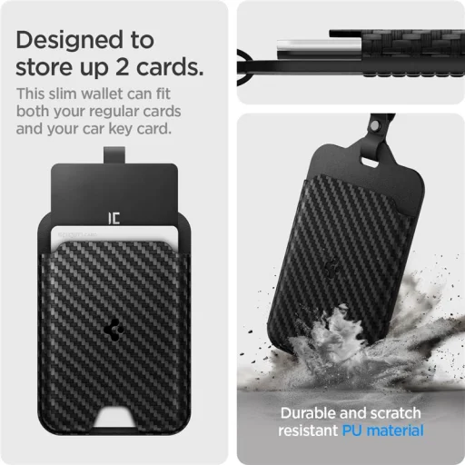 Spigen puzdro na kľúčovú kartu Tesla 2 ks - 4