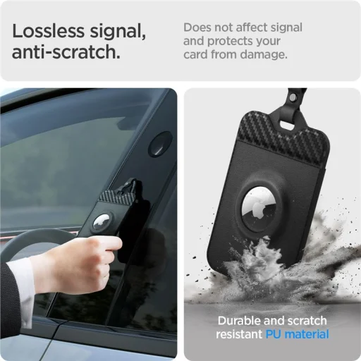 Spigen Tesla Card Holder Air Fit puzdro na karty pre Tesla Key Card a AirTag, 2 ks - 4