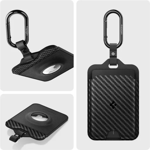 Spigen Tesla Card Holder Air Fit puzdro na karty pre Tesla Key Card a AirTag, 2 ks - 13