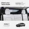 Spigen držiak zadného bezpečnostného pásu Tesla čierny – Tesla Model Y thumbnail