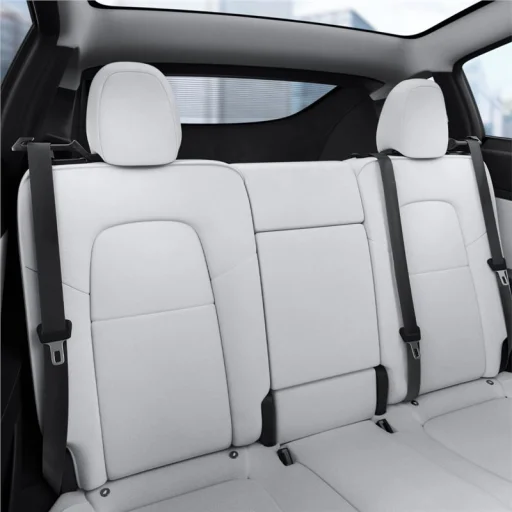 Spigen držiak zadného bezpečnostného pásu Tesla čierny – Tesla Model Y - 3