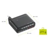 Mobile Origin PW12 GaN 140W utazási töltőállomás EU/UK/US adapterekkel, 3x USB-C + 3x USB-A thumbnail