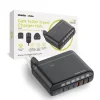 Mobile Origin PW12 GaN 140W cestovná nabíjacia stanica s EU/UK/US adaptérmi, 3x USB-C + 3x USB-A thumbnail