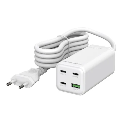 Mobile Origin GaN 100W kompaktná MultiHub nabíjačka PW18 s 3x USB-C + USB-A - 8