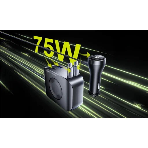 Mobile Origin CA23 75 W 5 v 1 autonabíjačka, čierna - 12