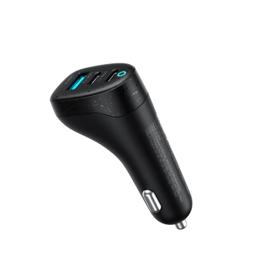 Mobile Origin CA25 100 W nabíjačka do auta 2× USB-C a USB-A, čierna - 2