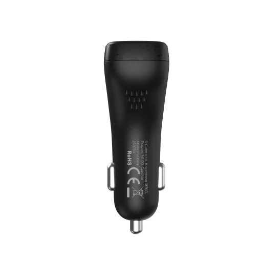 Mobile Origin CA25 100 W nabíjačka do auta 2× USB-C a USB-A, čierna - 6
