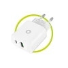 Mobile Origin PD20W MO12 20 W-os hálózati töltő USB-A és USB-C csatlakozóval, fehér thumbnail