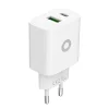 Mobile Origin PD20W MO12 20 W sieťová nabíjačka s konektorom USB-A a USB-C, biela thumbnail