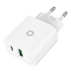 Mobile Origin PD20W MO12 20 W sieťová nabíjačka s konektorom USB-A a USB-C, biela thumbnail