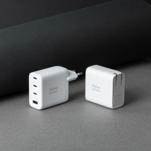 Native Union Fast GaN Charger PD 100W sieťová nabíjačka, biela - 5