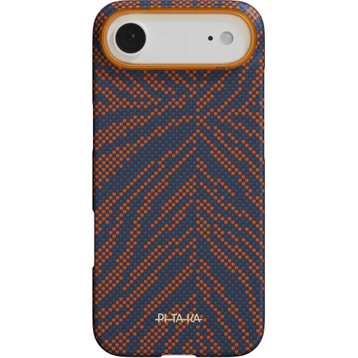 Pitaka Edge Case Breath of Veins ohnivo oranžový kryt pre iPhone Air - 2