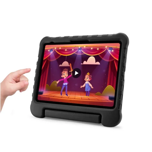 Pipetto Activity Case detské puzdro na iPad, čierne – iPad (A16) / iPad (2022) - 10
