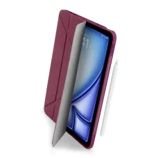 Pipetto Origami No1 originálne puzdro, bordové – iPad (A16) / iPad (2022)