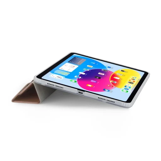 Pipetto Origami No1 Original puzdro metalická ružová – iPad (A16)/iPad (2022) - 8