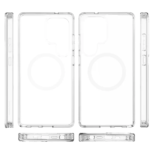 Mobile Origin Easy Case MagSafe priehľadný kryt pre Samsung Galaxy S25 Ultra - 3
