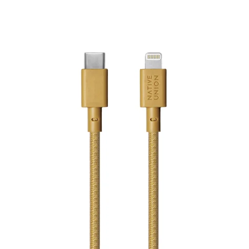 Native Union Night Cable kábel USB-C – Lightning, kraft - 2
