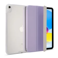 Pipetto Origami No7 Tri-Folio puzdro metalická fialová – iPad (A16) / iPad (2022)