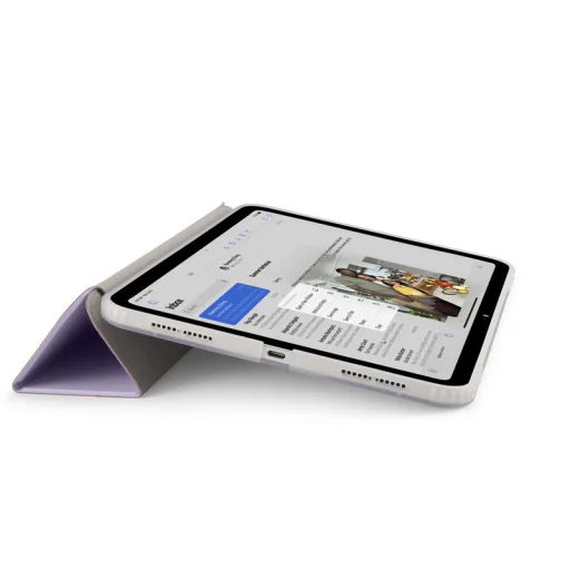 Pipetto Origami No7 Tri-Folio puzdro metalická fialová – iPad (A16) / iPad (2022) - 9