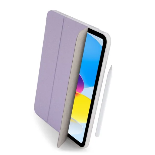 Pipetto Origami No7 Tri-Folio puzdro metalická fialová – iPad (A16) / iPad (2022) - 4