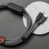 Native Union Belt Cable 2 v 1 kábel USB-C na USB-C, 2 m, zebra thumbnail