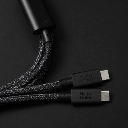 Native Union Belt Cable 2 v 1 kábel USB-C – USB-C, 2 m, kozmosz - 5