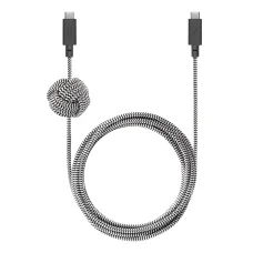 Native Union Anchor USB-C–USB-C kábel, 3 m, zebra