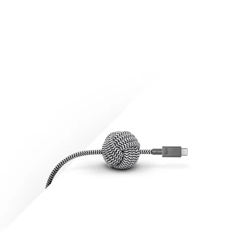 Native Union Anchor USB-C – USB-C kábel, 3 m, zebra - 4