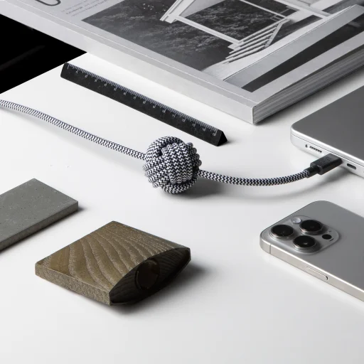 Native Union Anchor USB-C – USB-C kábel, 3 m, zebra - 5