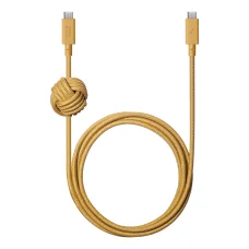 Native Union Anchor kábel USB-C – USB-C 3 m, kraft hnedá