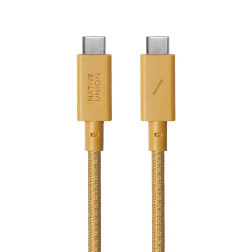 Native Union Anchor kábel USB-C – USB-C 3 m, kraft hnedá - 2