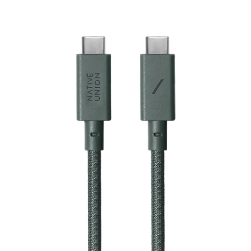 Native Union Anchor USB-C – USB-C kábel, 3 m, zelený - 2