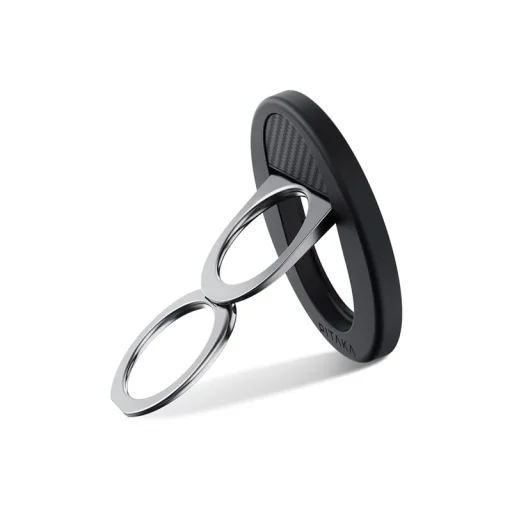 Pitaka MagEZ Grip 3 magnetický držiak na telefón a stojan, čierna/sivá - 4