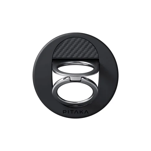 Pitaka MagEZ Grip 3 magnetický držiak na telefón a stojan, čierna/sivá - 1