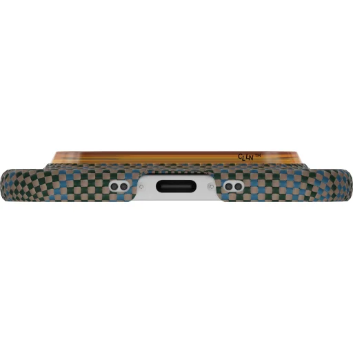Puzdro na Apple iPhone Air Pitaka Edge Case Breath of Veins potápačská zelená - 5
