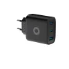 Mobile Origin GaN 40W MO13 hálózati töltő fekete, 1 USB-A és 2 USB-C thumbnail
