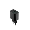 Mobile Origin MO12 PD20W hálózati töltő, fekete, USB-A + USB-C thumbnail