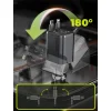 Mobile Origin CA28 4 v 1 50W nabíjačka do auta s USB-C, USB-A a integrovaným USB-C a Lightning káblom, vesmírne sivá thumbnail